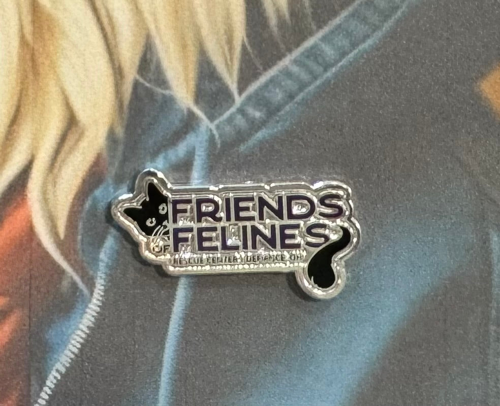 Friends of Felines Metal Lapel/Hat Pin